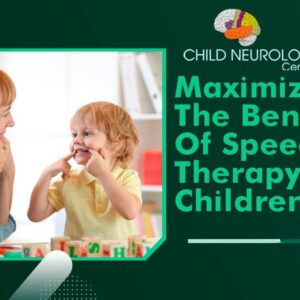 Maximizing The Benefits Of Speech Therapy For Children