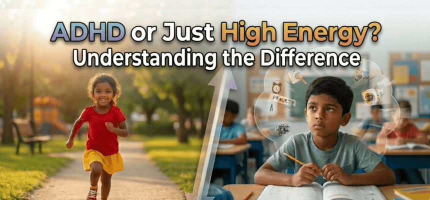 ADHD or Just High Energy? Understanding the Difference